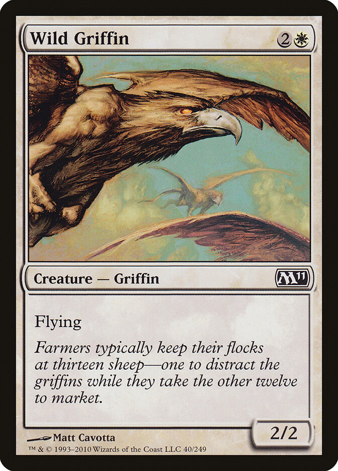 Wild Griffin card front