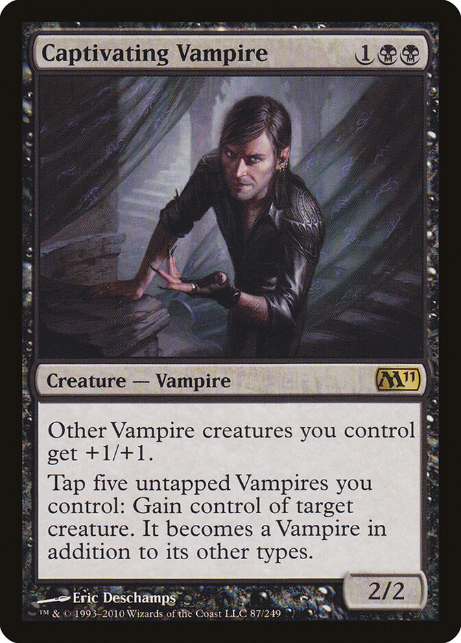 Captivating Vampire card front