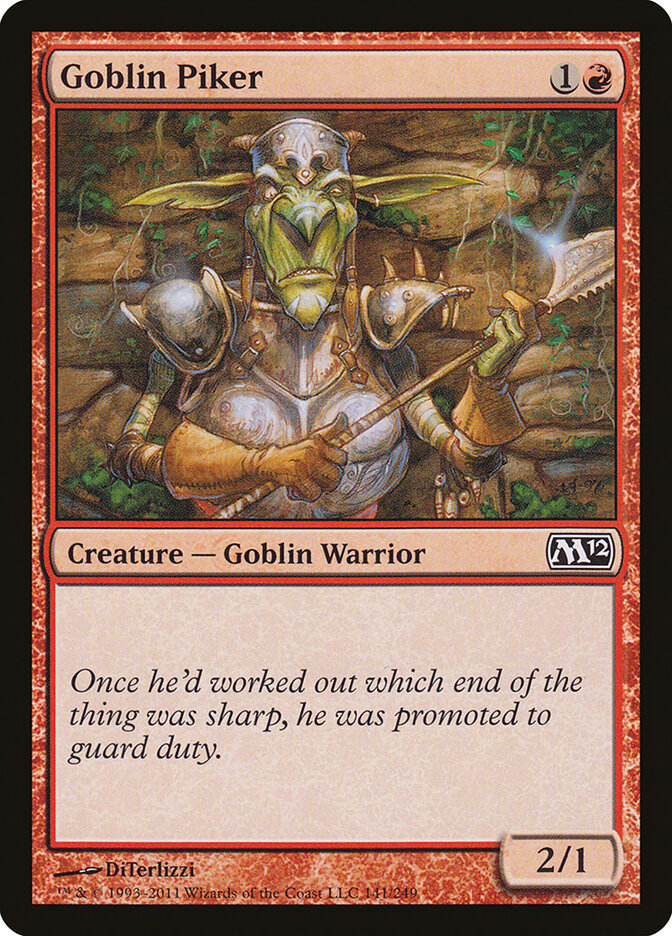 Goblin Piker card front