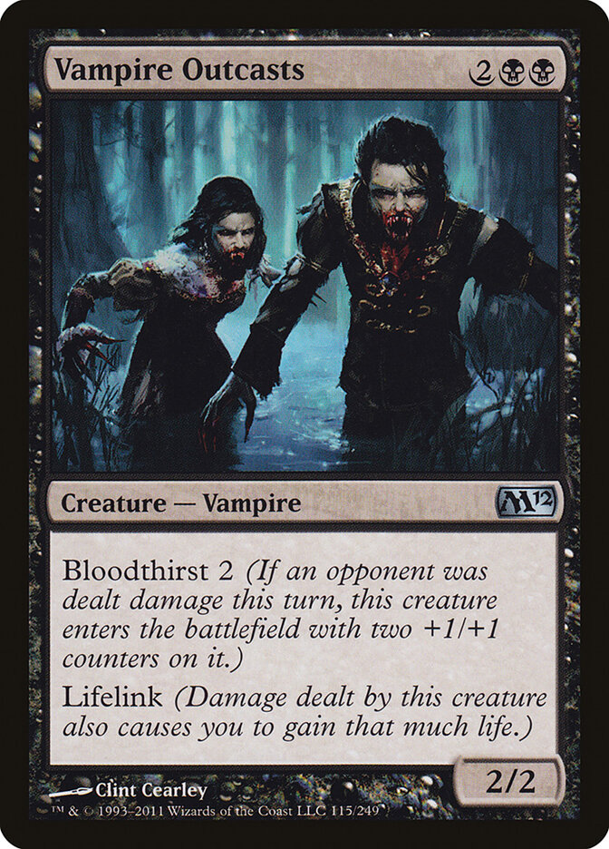 Vampire Outcasts card front