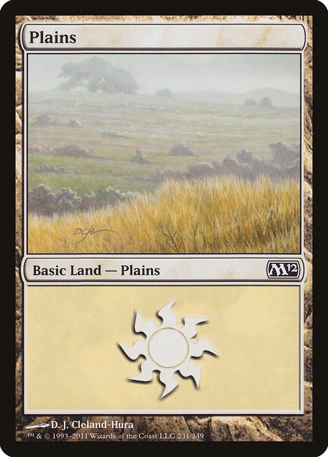 Plains card front