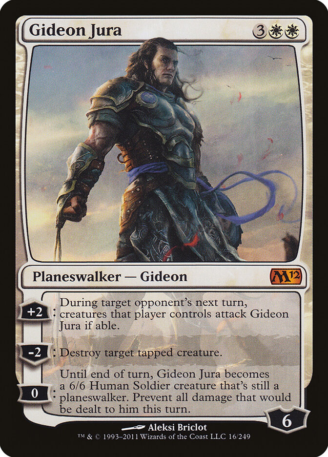 Gideon Jura card front