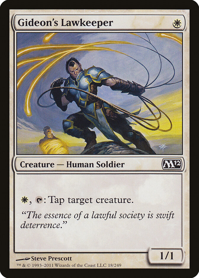 Gideon's Lawkeeper card front