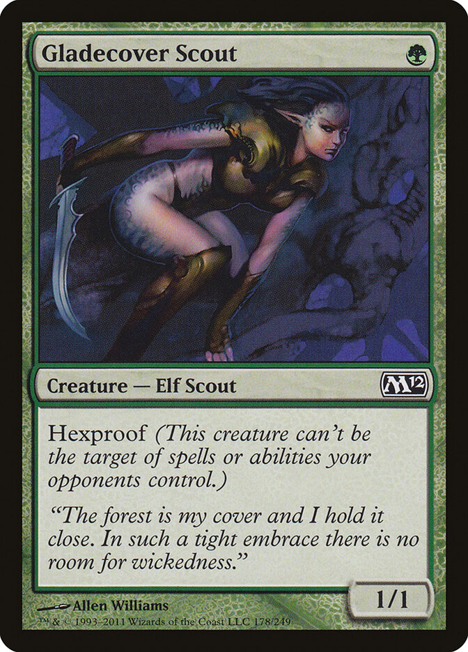 Gladecover Scout card front