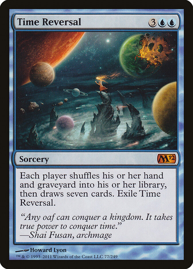 Time Reversal card front