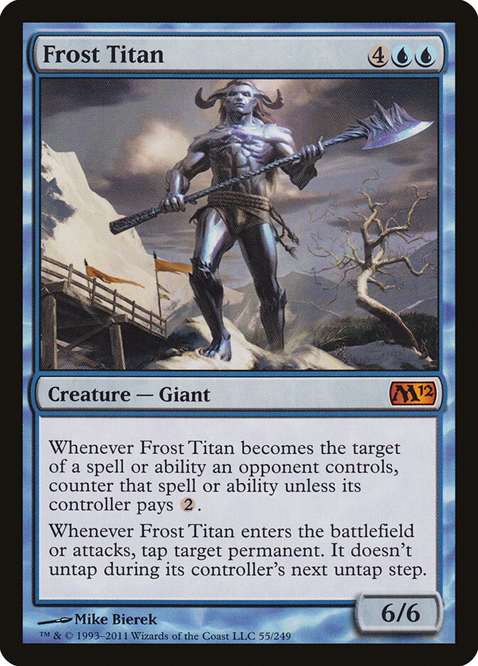 Frost Titan card front