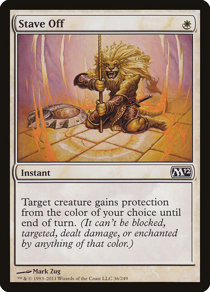 Stave Off card front