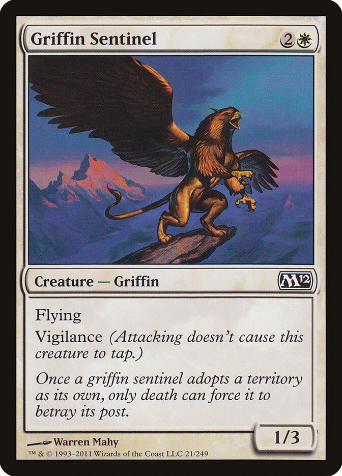 Griffin Sentinel card front