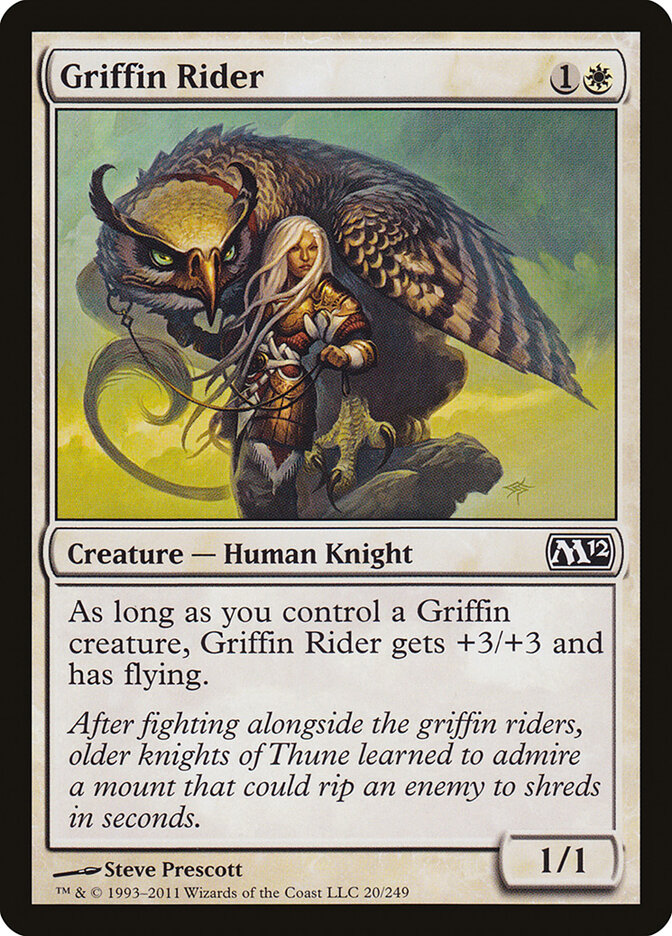 Griffin Rider card front