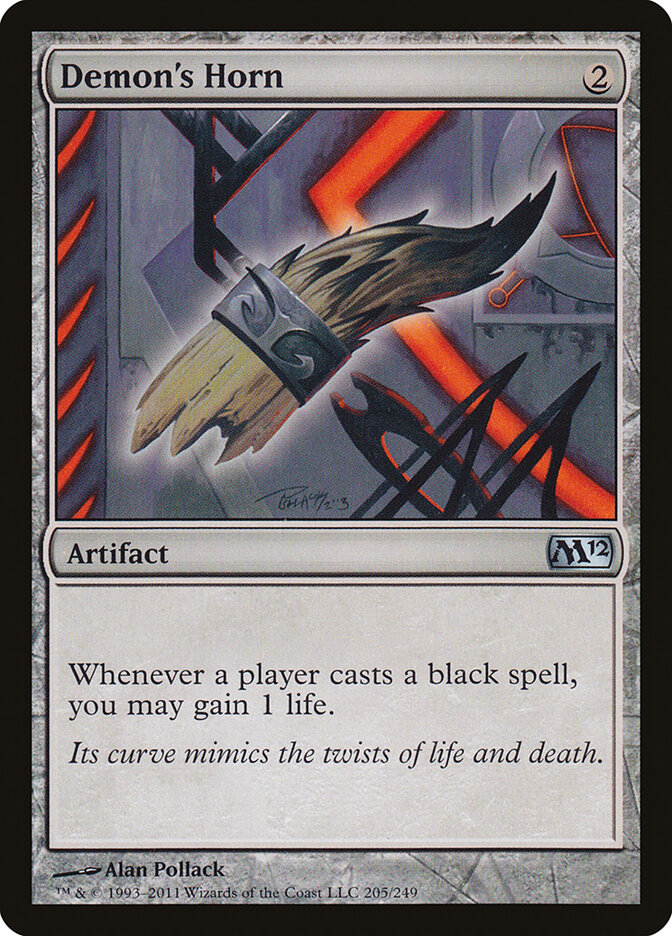 Demon's Horn card front