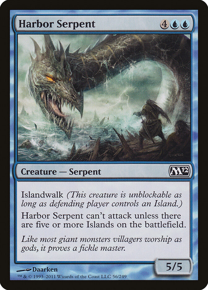 Harbor Serpent card front
