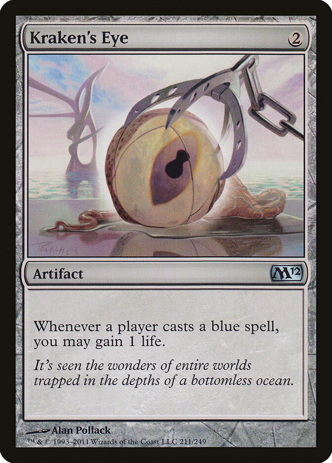 Kraken's Eye card front