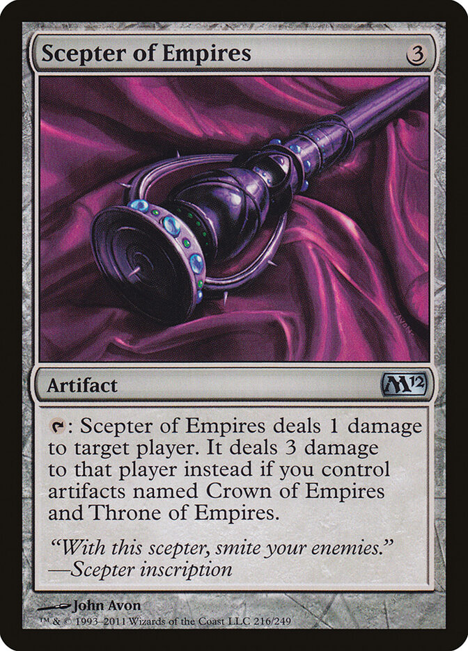 Scepter of Empires card front