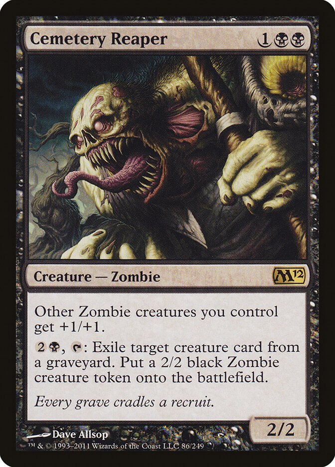 Cemetery Reaper card front