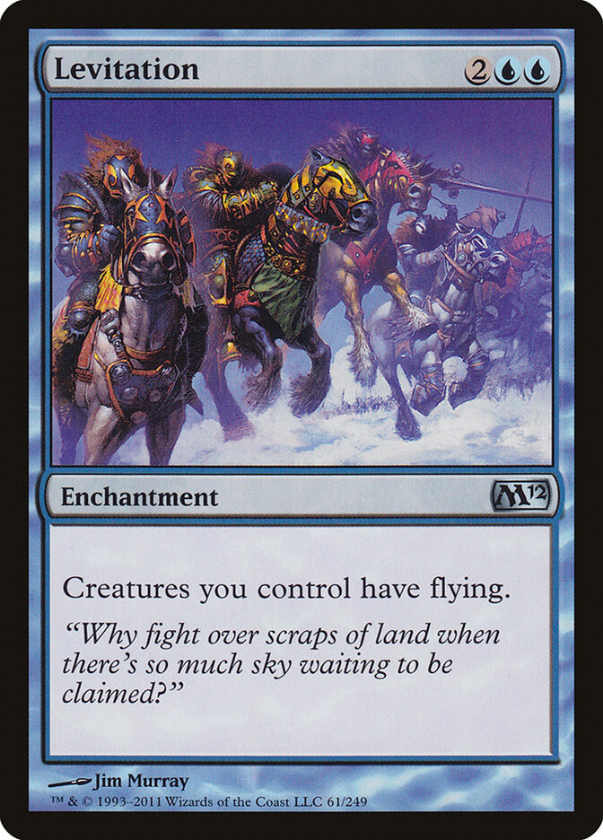 Levitation card front