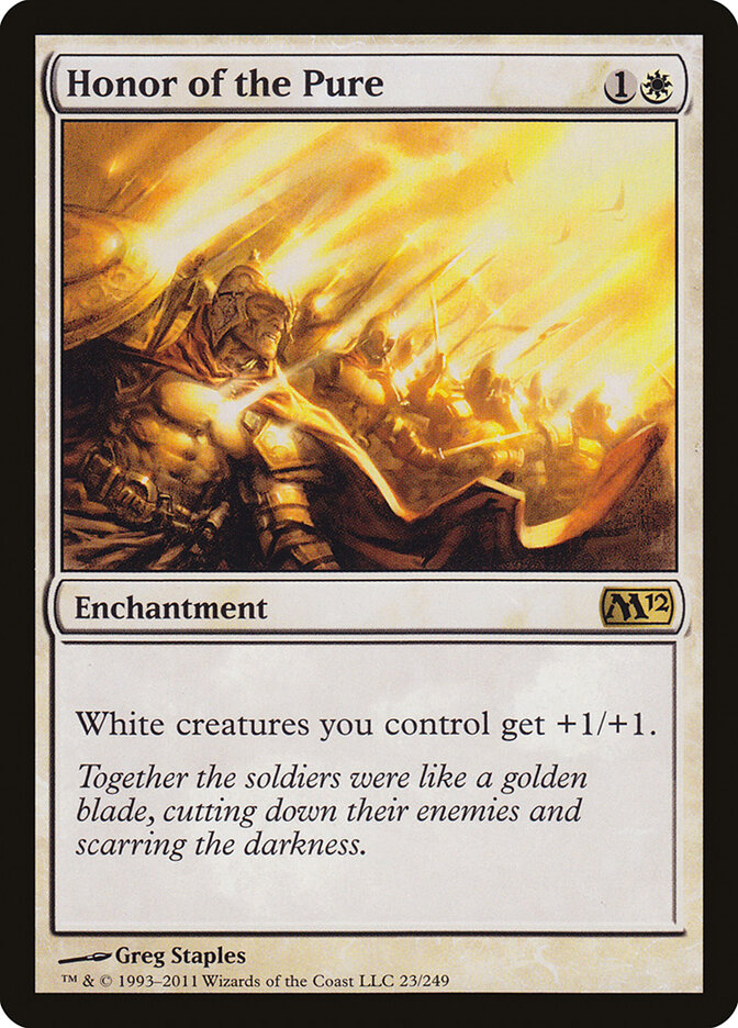 Honor of the Pure card front