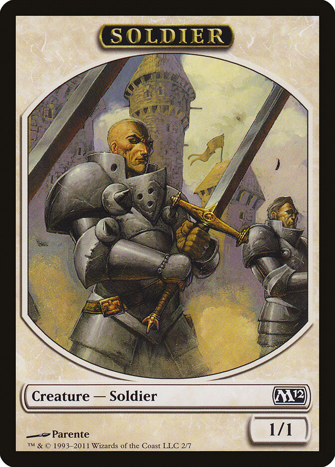 Soldier card front