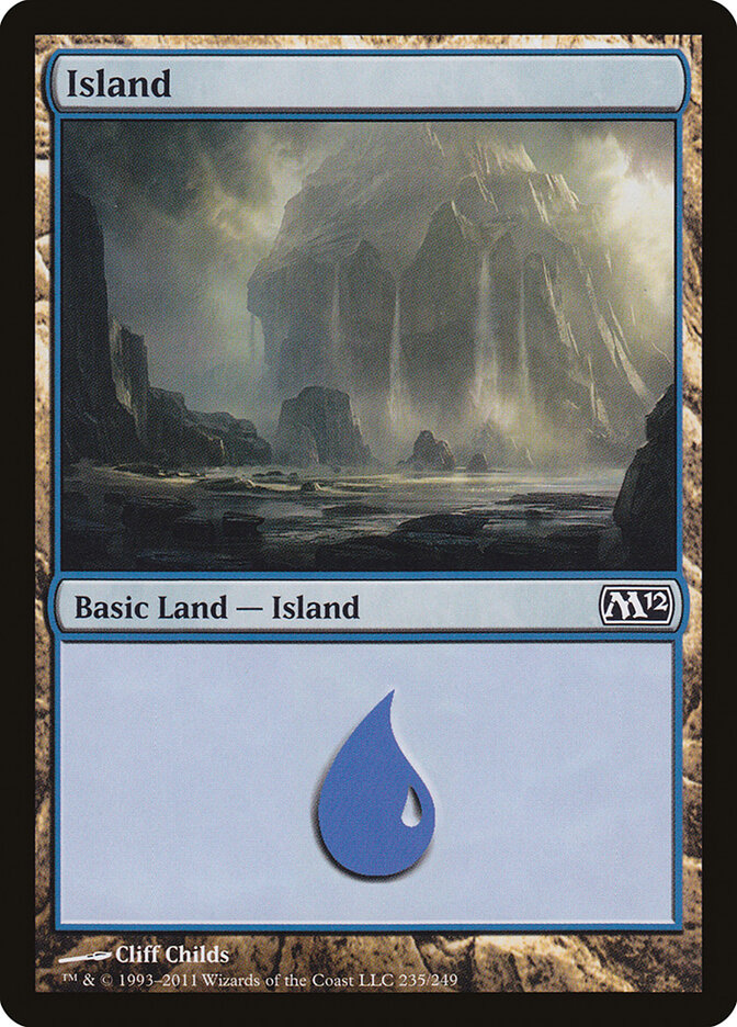 Island card front