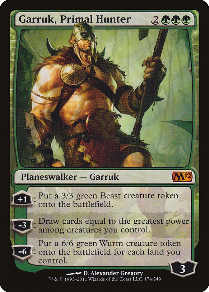Garruk, Primal Hunter card front