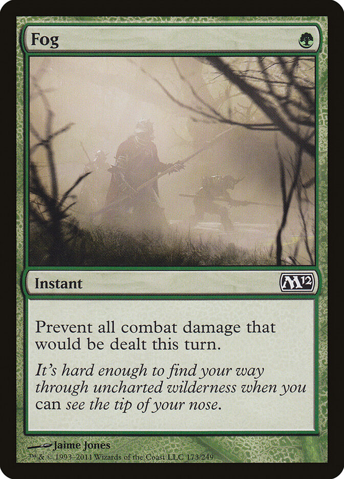 Fog card front