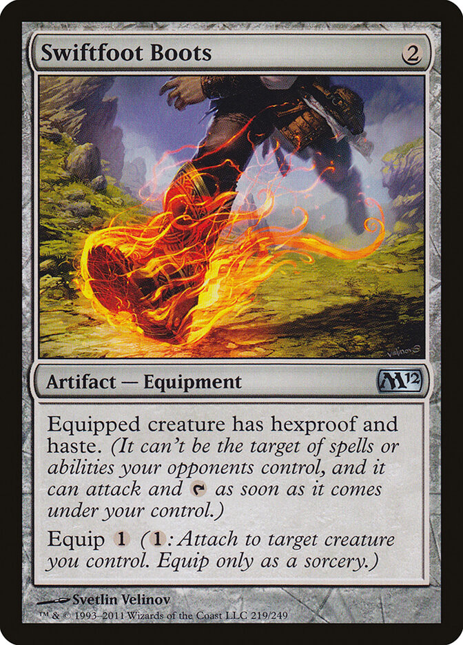 Swiftfoot Boots card front
