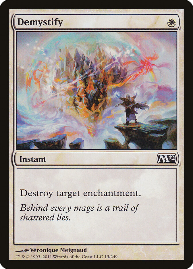 Demystify card front