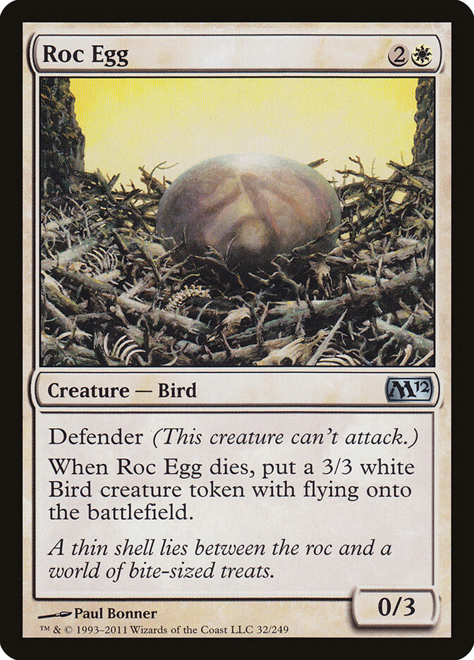 Roc Egg card front