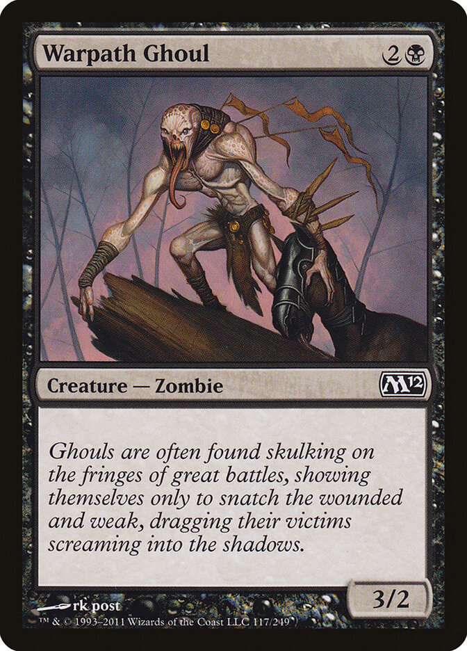 Warpath Ghoul card front