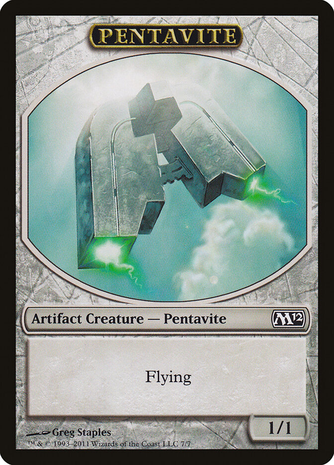 Pentavite card front