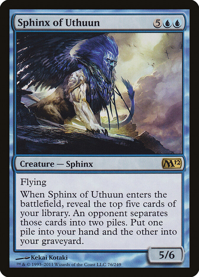 Sphinx of Uthuun card front