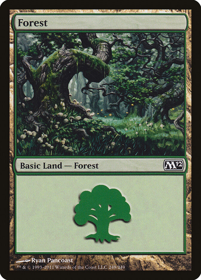 Forest card front