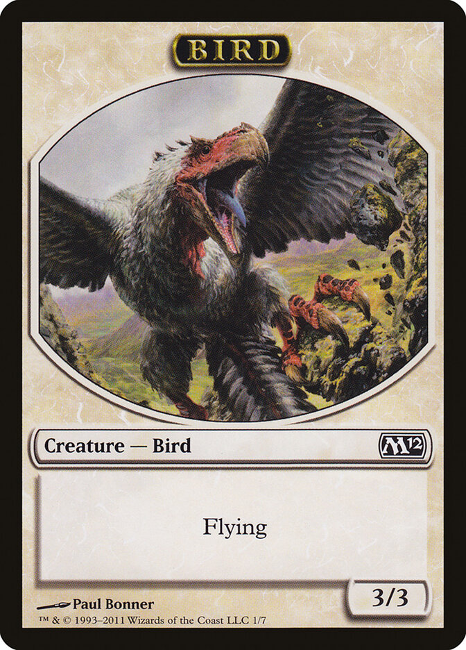 Bird card front