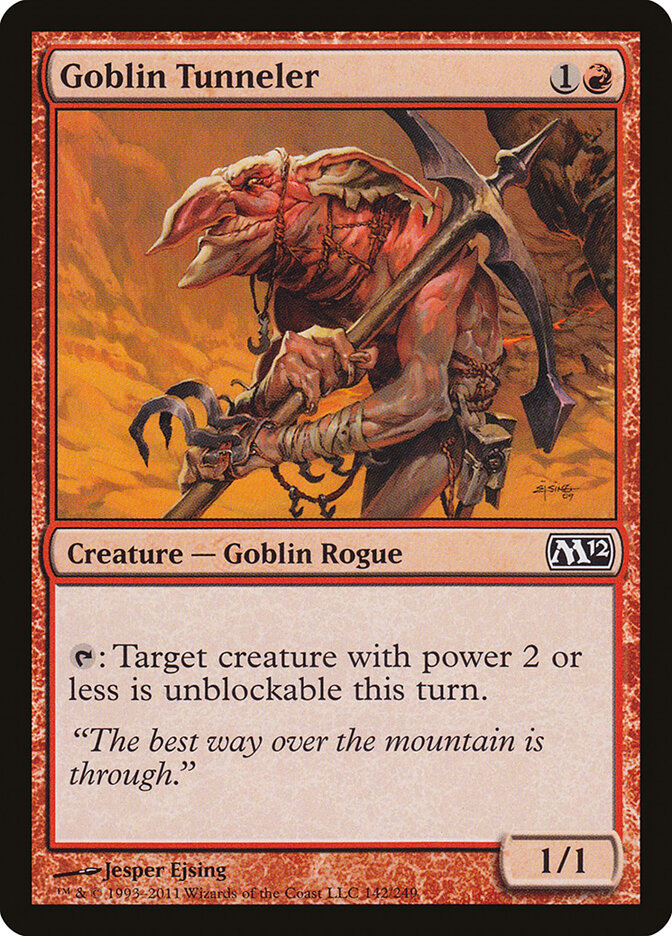 Goblin Tunneler card front