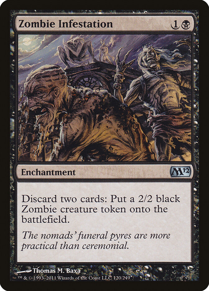 Zombie Infestation card front