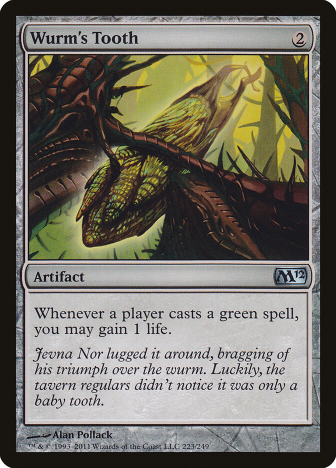 Wurm's Tooth card front