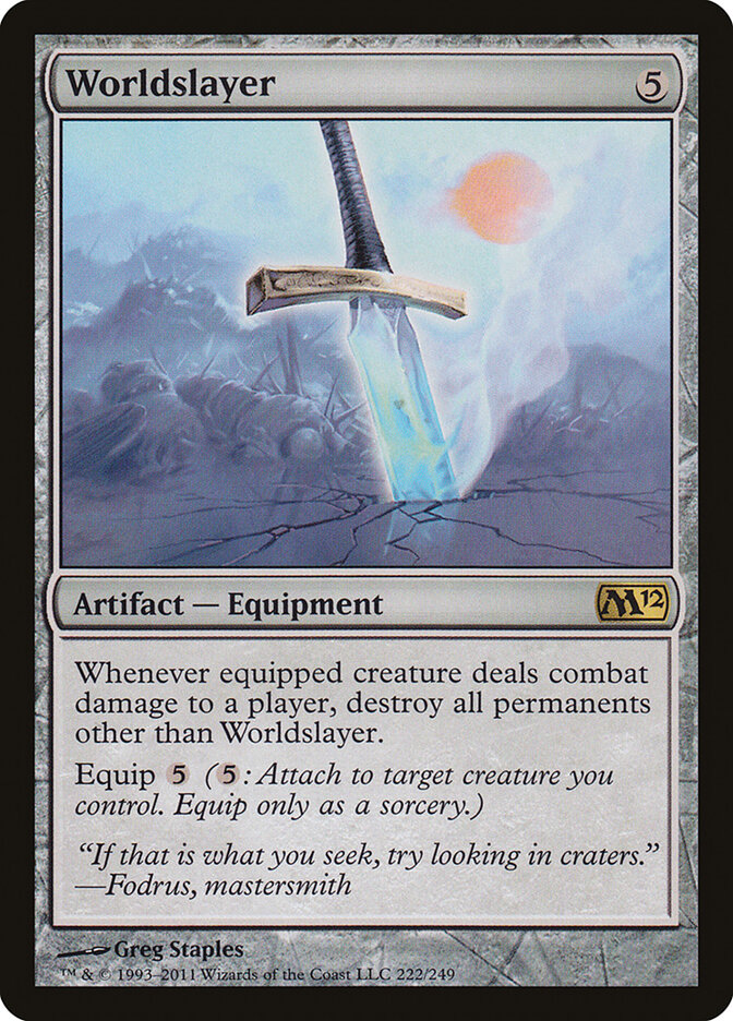 Worldslayer card front