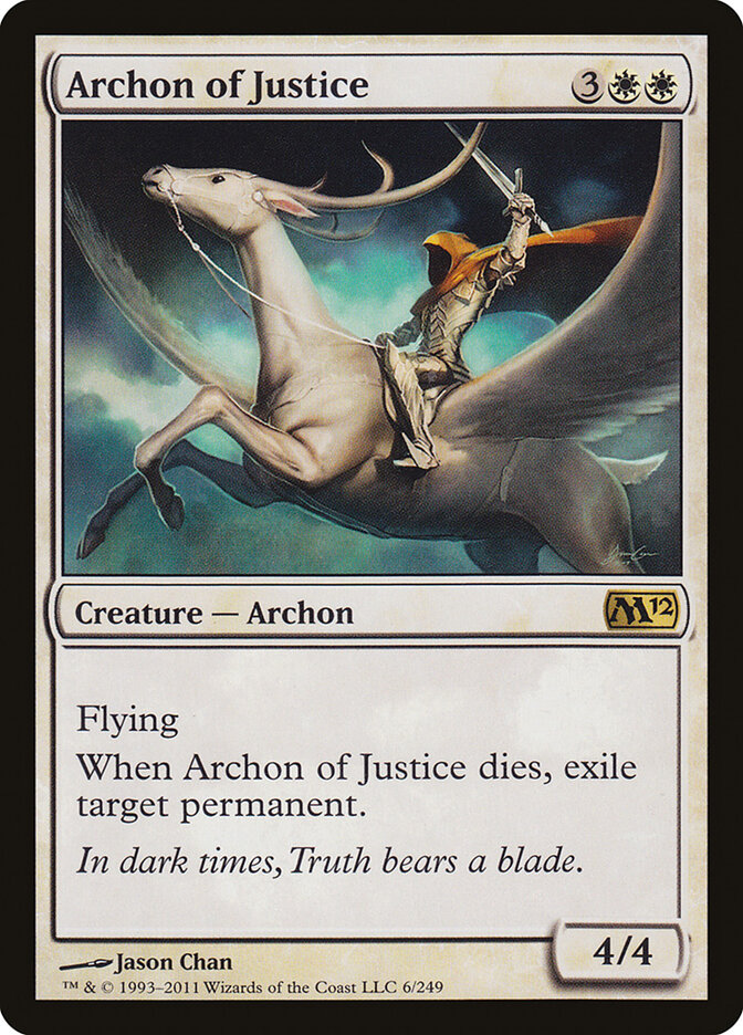 Archon of Justice card front