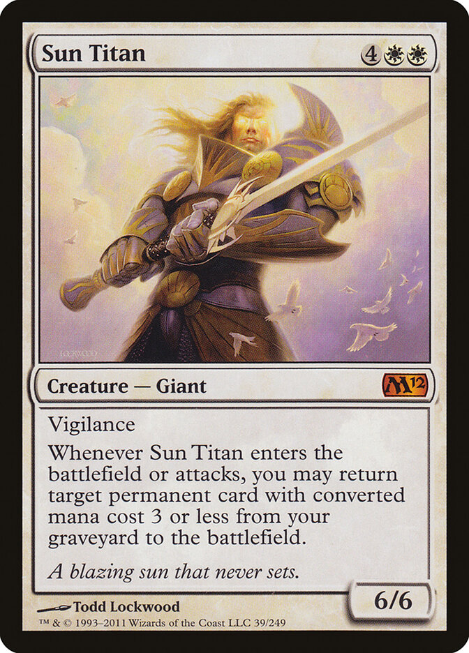 Sun Titan card front
