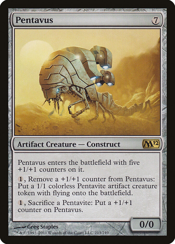 Pentavus card front