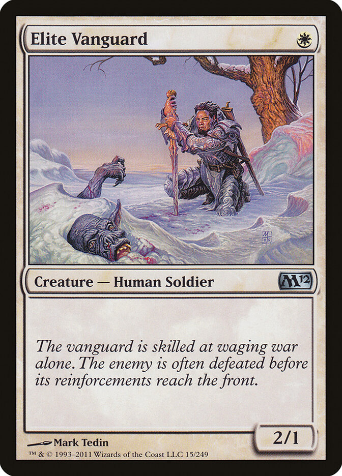 Elite Vanguard card front