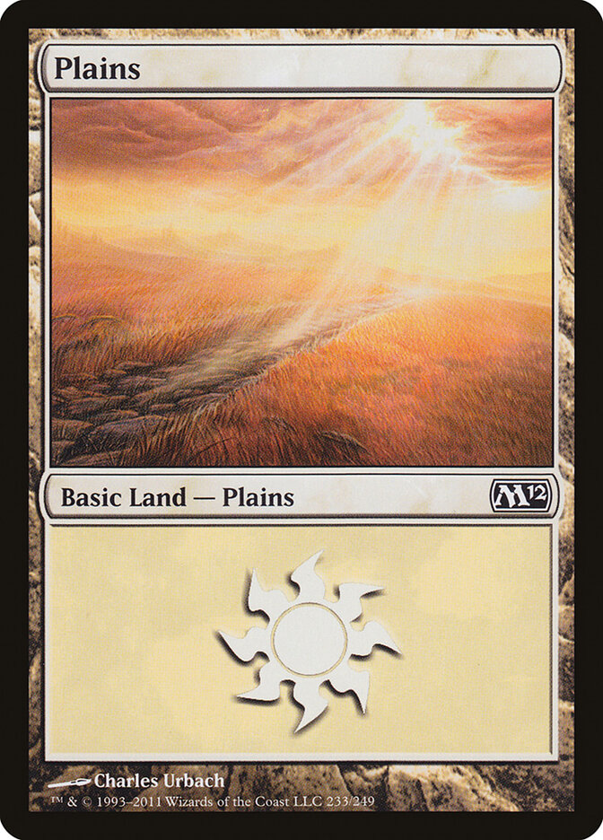 Plains card front