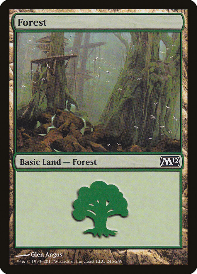Forest card front