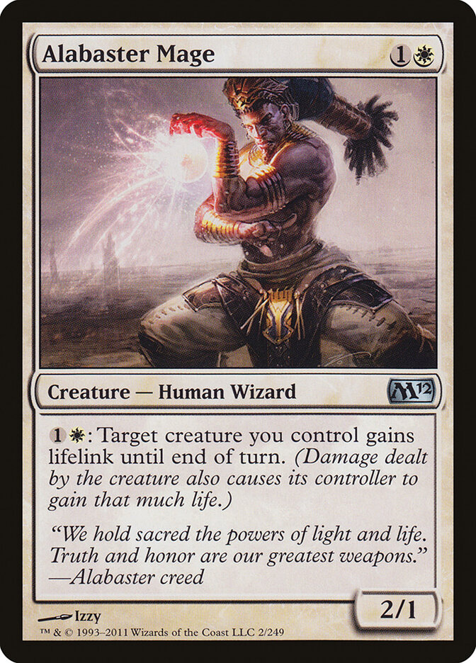 Alabaster Mage card front