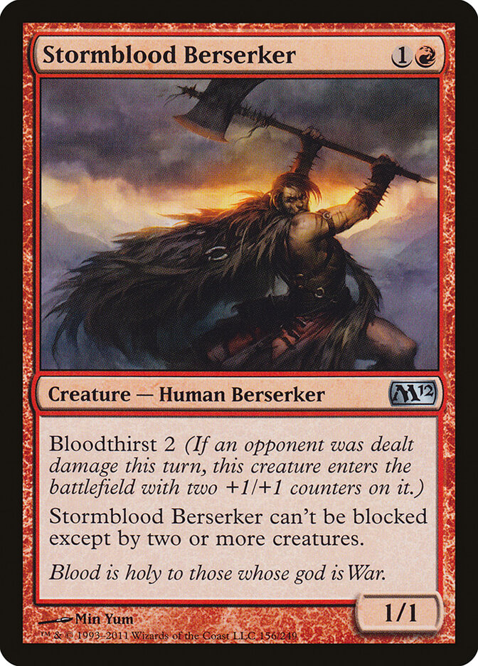 Stormblood Berserker card front