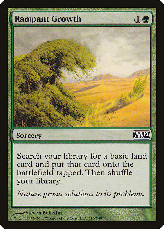 Rampant Growth card front