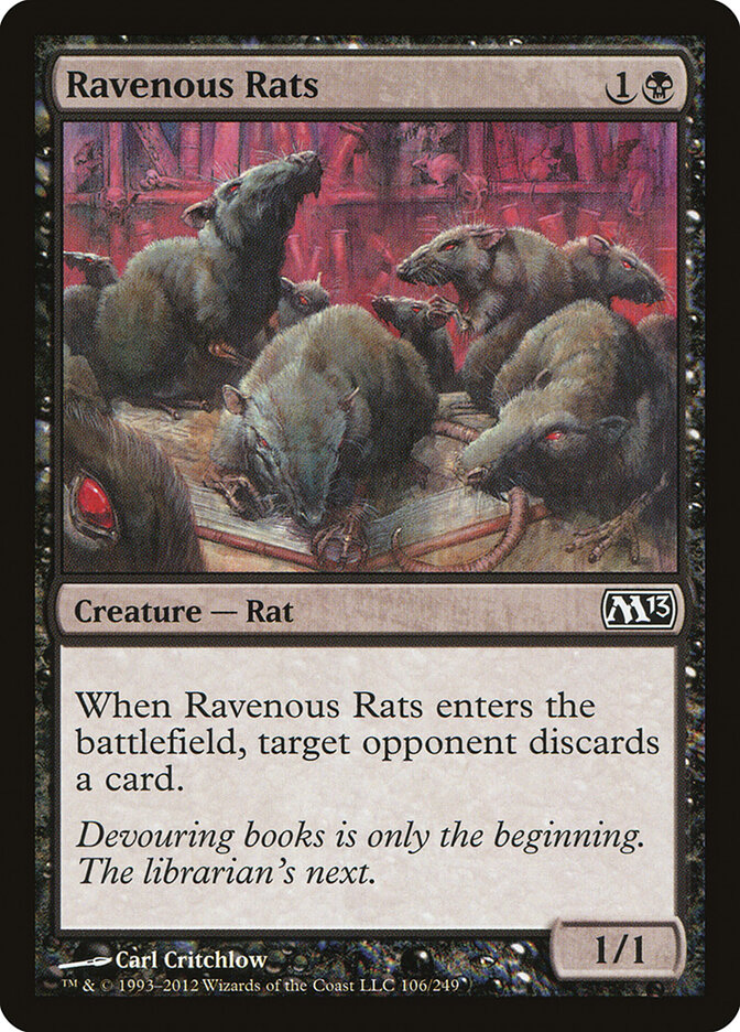 Ravenous Rats card front