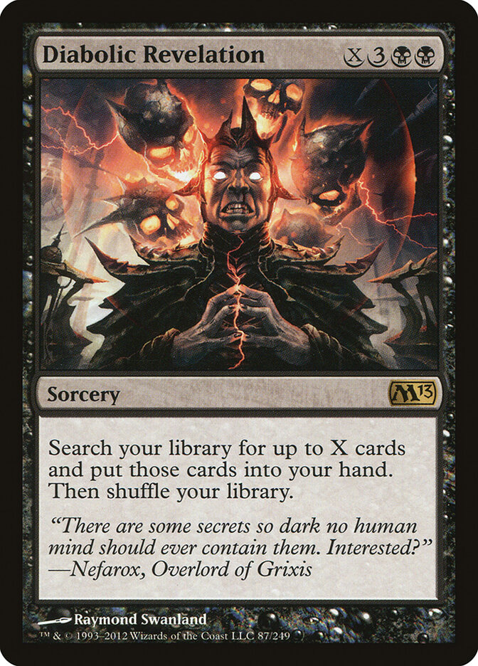 Diabolic Revelation card front