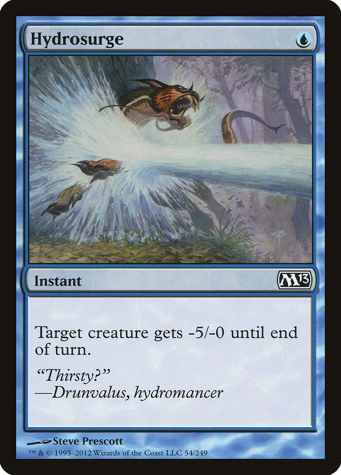 Hydrosurge card front