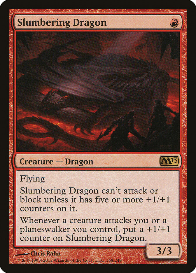 Slumbering Dragon card front