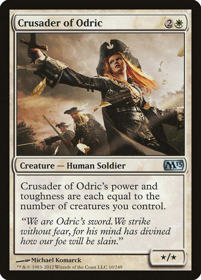Crusader of Odric card front
